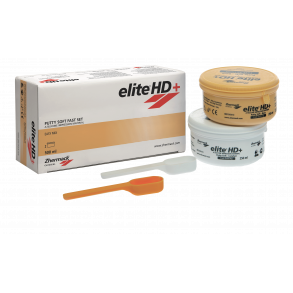 Zhermack Elite HD+ PUTTY SOFT silikoneaftryk Normal Set 2x250 ml 